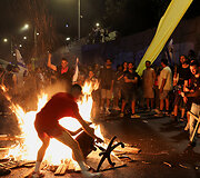 Protestas Tel Avive
