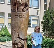 Vilniaus Emilijos Pliaterytės progimnazijos dailės mokytoja Karolina Norkienė