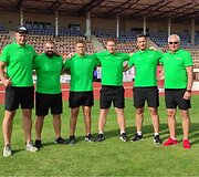 Dalis lengvosios atletikos rinktinės delegacijos