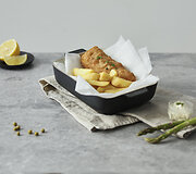 Kepta žuvis su bulvytėmis Fish&chips