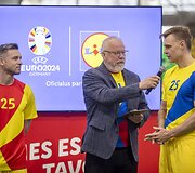 Istorinis įvykis &ndash; su &bdquo;Lidl&ldquo;: net 11 vaikų i&scaron; Lietuvos lydės UEFA EURO 2024 futbolininkus
