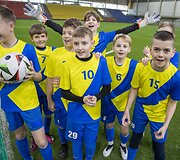 Istorinis įvykis &ndash; su &bdquo;Lidl&ldquo;: net 11 vaikų i&scaron; Lietuvos lydės UEFA EURO 2024 futbolininkus