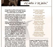 Jolanta Konstancija Jasukaitienė KĄ MATEI IR KĄ JAUTEI... apra&scaron;ymas