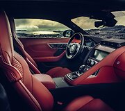 Jaguar F-TYPE interjeras