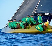 Įspūdingus rezultatus pasaulio buriavimo taurėje demonstruojanti Lietuvos buriavimo rinktinė i&scaron;kovojo &scaron;aliai vietą a&scaron;tuntfinalyje