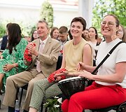 Inga Jablonskė, Brianas Olley, Ona Vysniauskaitė ir Erin Gainer 