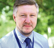 Respublikinės Panevėžio ligoninės direktoriaus pavaduotojas medicinai M. Vaitkus. A. Švelnos nuotrauka