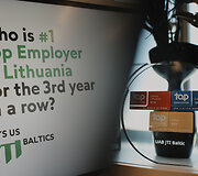 &bdquo;JTI Baltic&ldquo; &ndash; TOP 1 darbdavys Lietuvoje trečius metus i&scaron; eilės 