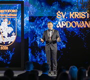 Labiausiai nusipelniusiems Vilniaus gyventojams įteikti &bdquo;&Scaron;v. Kristoforo&ldquo; apdovanojimai