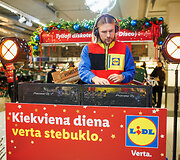 Akimirkos i&scaron; &bdquo;Silent Disco&ldquo;, vykusio &bdquo;Lidl&ldquo; 