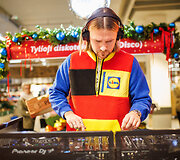 Akimirkos i&scaron; &bdquo;Silent Disco&ldquo;, vykusio &bdquo;Lidl&ldquo; 