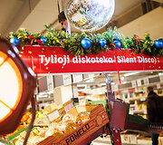 Akimirkos i&scaron; &bdquo;Silent Disco&ldquo;, vykusio &bdquo;Lidl&ldquo; 