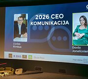 CEO komunikacija 2026 subūrė lyderius &ndash; vadovai sėmėsi įžvalgų, kaip komunikuoti įtaigiai