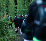 &bdquo;Vilnius Trail Run&ldquo;: prakiuręs dangus netrukdė bėgikams gerinti trasų rekordus
