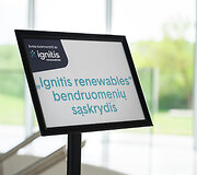 &bdquo;Ignitis renewables&ldquo; bendruomenių sąskrydyje Kaune