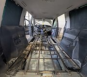 &Scaron;alčininkuose sulaikytas kontrabandą gabenęs automobilis