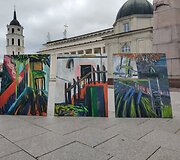 Menininkės Adelės Liepos Kaunaitės-Ganusauskienės darbai