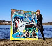 Menininkės Adelės Liepos Kaunaitės-Ganusauskienės darbai