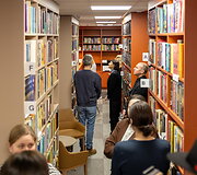 &Scaron;e&scaron;kinės biblioteka persikėlė: naujos erdvės skaitymui, mokymuisi, renginiams 