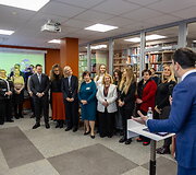 &Scaron;e&scaron;kinės biblioteka persikėlė: naujos erdvės skaitymui, mokymuisi, renginiams 
