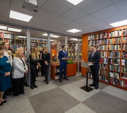 &Scaron;e&scaron;kinės biblioteka persikėlė: naujos erdvės skaitymui, mokymuisi, renginiams 