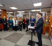 &Scaron;e&scaron;kinės biblioteka persikėlė: naujos erdvės skaitymui, mokymuisi, renginiams 