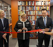 &Scaron;e&scaron;kinės biblioteka persikėlė: naujos erdvės skaitymui, mokymuisi, renginiams 