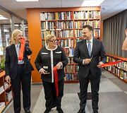 &Scaron;e&scaron;kinės biblioteka persikėlė: naujos erdvės skaitymui, mokymuisi, renginiams 