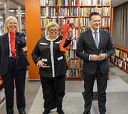&Scaron;e&scaron;kinės biblioteka persikėlė: naujos erdvės skaitymui, mokymuisi, renginiams 