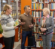 &Scaron;e&scaron;kinės biblioteka persikėlė: naujos erdvės skaitymui, mokymuisi, renginiams 