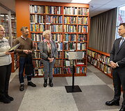 &Scaron;e&scaron;kinės biblioteka persikėlė: naujos erdvės skaitymui, mokymuisi, renginiams 