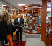 &Scaron;e&scaron;kinės biblioteka persikėlė: naujos erdvės skaitymui, mokymuisi, renginiams 