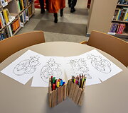 &Scaron;e&scaron;kinės biblioteka persikėlė: naujos erdvės skaitymui, mokymuisi, renginiams 