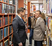 &Scaron;e&scaron;kinės biblioteka persikėlė: naujos erdvės skaitymui, mokymuisi, renginiams 