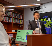 &Scaron;e&scaron;kinės biblioteka persikėlė: naujos erdvės skaitymui, mokymuisi, renginiams 