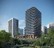 Naujas projektas &bdquo;SKY HOME II&ldquo; Vilniaus gyventojams siūlo unikalų pastato dizainą ir patogias gyvenimo sąlygas