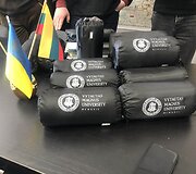 Ukrainos universitetams &ndash; daugiau nei 8 tūkst. eurų, 500 antklodžių, akumuliatoriai ir kita svarbi parama