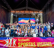 Festivalis &bdquo;Sportas visiems&ldquo; sugrįžo į Palangą: tūkstančiai dalyvių, daugybė veiklų ir judėjimo džiaugsmas