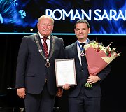 Raudondvario dvare Kauno rajono garbės ženklais apdovanoti pasižymėję kra&scaron;tui asmenys