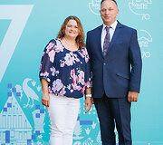 Raudondvario dvare Kauno rajono garbės ženklais apdovanoti pasižymėję kra&scaron;tui asmenys