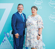 Raudondvario dvare Kauno rajono garbės ženklais apdovanoti pasižymėję kra&scaron;tui asmenys