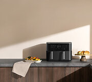 Per 15 minučių &bdquo;Xiaomi Dual Zone Air Fryer 10L&ldquo; i&scaron;sprendžia amžiną klausimą &bdquo;ką &scaron;iandien valgyti&ldquo;?  