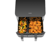 Per 15 minučių &bdquo;Xiaomi Dual Zone Air Fryer 10L&ldquo; i&scaron;sprendžia amžiną klausimą &bdquo;ką &scaron;iandien valgyti&ldquo;?  