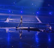 Sumai&scaron;tis M1 muzikos apdovanojimų repeticijų metu