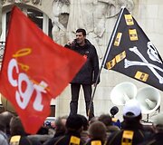 Protesto akcijos organizatorius Xavieras Mathieu