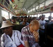 Autobuso lubos i&scaron;puo&scaron;tos grafitu.