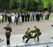 Žuvusių už Lietuvos laisvę atminimo ceremonija.