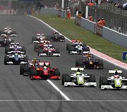 Akimirka i&scaron; vykusio 5-ojo &bdquo;Formulės-1&ldquo; pasaulio čempionato etapo.