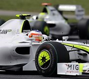 Akimirka i&scaron; vykusio 5-ojo &bdquo;Formulės-1&ldquo; pasaulio čempionato etapo.