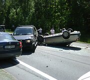 Kadras i&scaron; avarijos